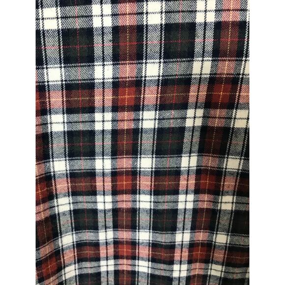 Orvis Shirt Mens Medium Luxury Flannel Brown Gray Plaid Button Up Long Sleeve - Picture 8 of 10